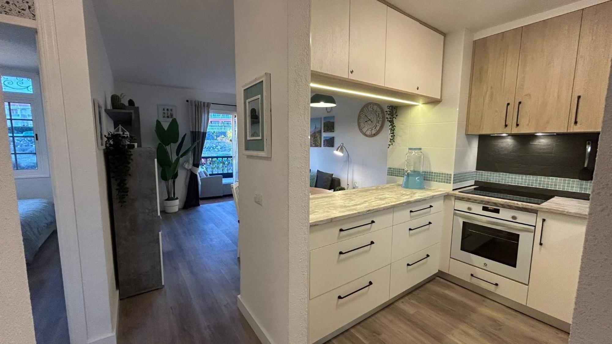 Huebsche Ferienwohnung Mit 2 Schlafzimmern, Pool Und Wlan, Strandnaehe Callao Salvaje Dış mekan fotoğraf